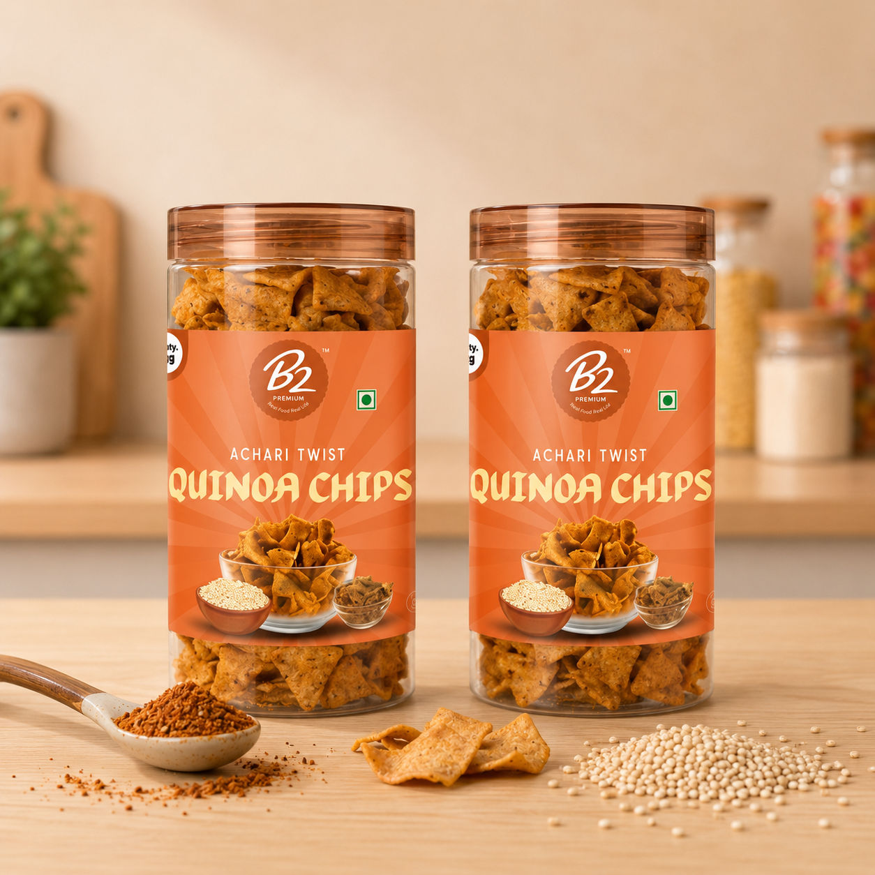 B2 PREMIUM QUINOA CHIPS 