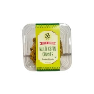B2 Premium Multi Grain Cookies 200gm pack of crunchy and wholesome cookies
