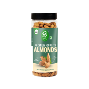 B2 Premium Almonds – fresh, crunchy, high-quality almonds for healthy daily snacking