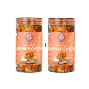 B2 Premium Quinoa Chips Jar 150gm – High-protein healthy superfood snack